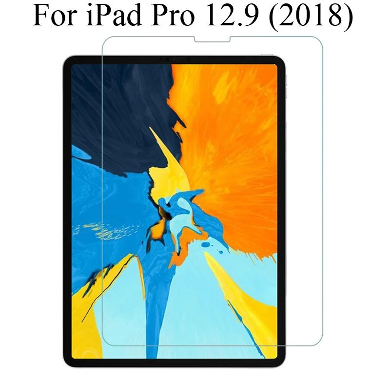 Закаленное стекло для iPad Pro 2018 Защита экрана 12 9 A1876 A2014 A1895 a53 Защитная пленка