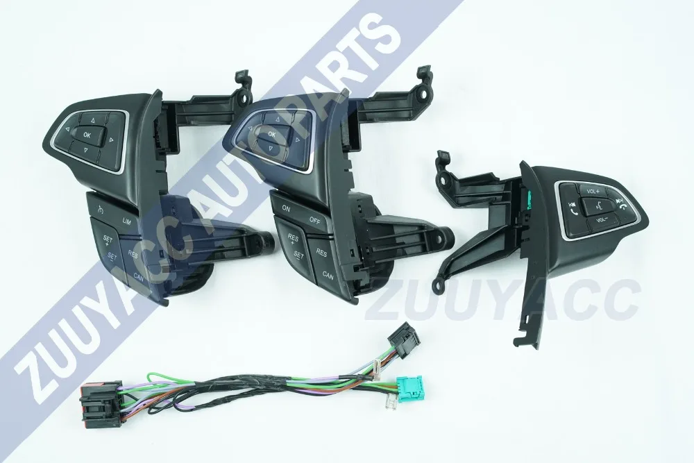 Рулевое колесо Bluetooth аудио круиз-контроль переключатель для Ford Focus MK3 2015- |