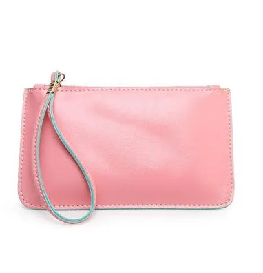 Лидер продаж модный кожаный клатч TOPHIGH с ремешком на руку вечерние сумки женские