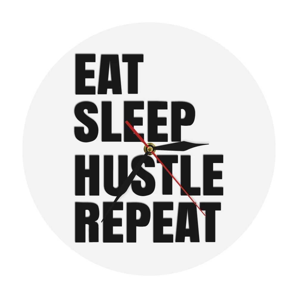 Настенные художественные декоративные акриловые часы с изображением спящего