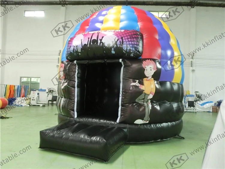 Заднем дворе надувной диско купол батут музыка палатки для вечерние | Игрушки и