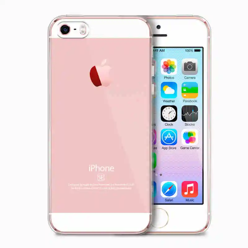 

Esamday Ultra Thin Soft TPU Original Transparent Case For 7 8 6 6s Plus 7Plus 8Plus X XS MAX XR SE 5S 5 Transparent Phone Case