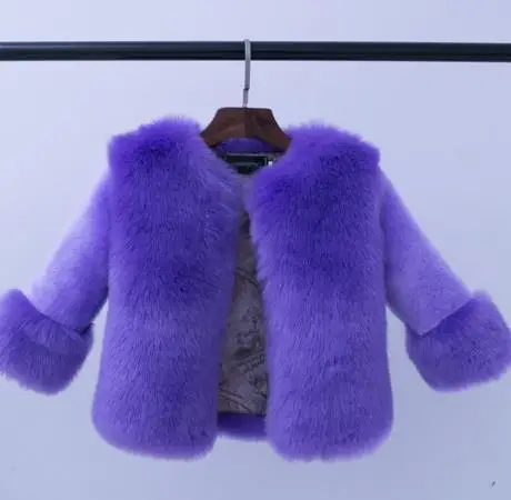 Осенне-зимняя куртка для детей с круглым вырезом и воротником manteau hiver пальто