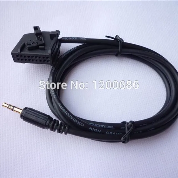 Аудиокабель с разъемом Aux 3 5 мм для Volkswagen VW Golf V T5 Touran Touareg Sharan Passat сиденье Ford Skoda B6