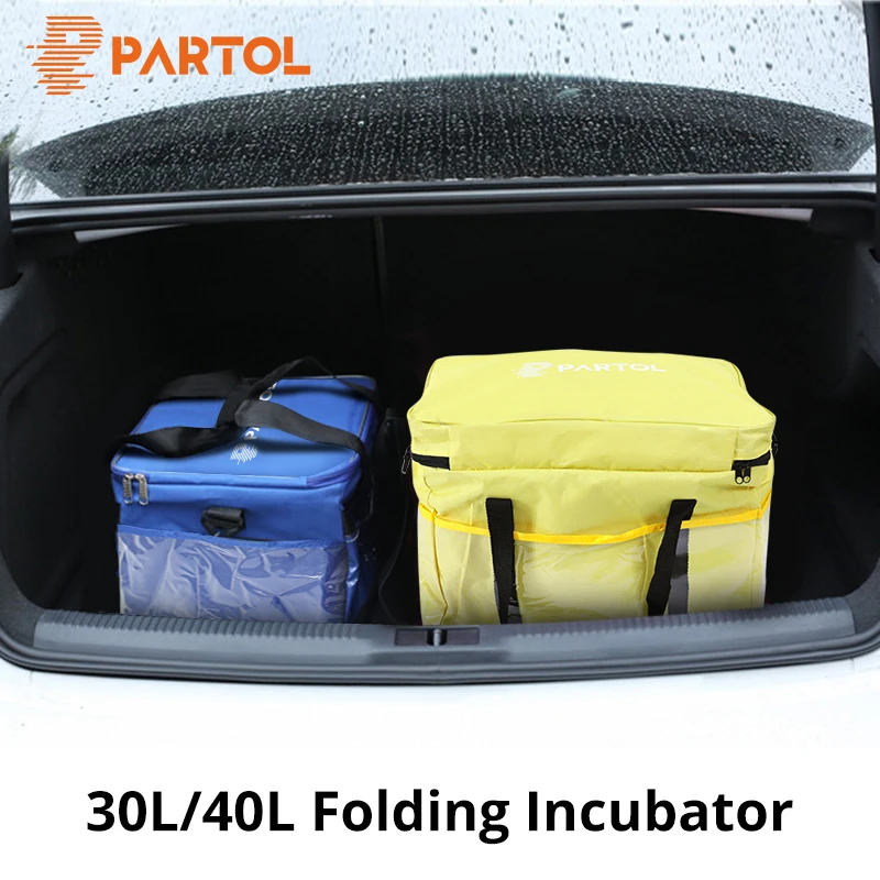 Partol 30L 40L многофункциональный большой Оксфордский складной инкубатор водонепроницаемый вынос еда Пикник еда изолированная сумка-холодильник портативный