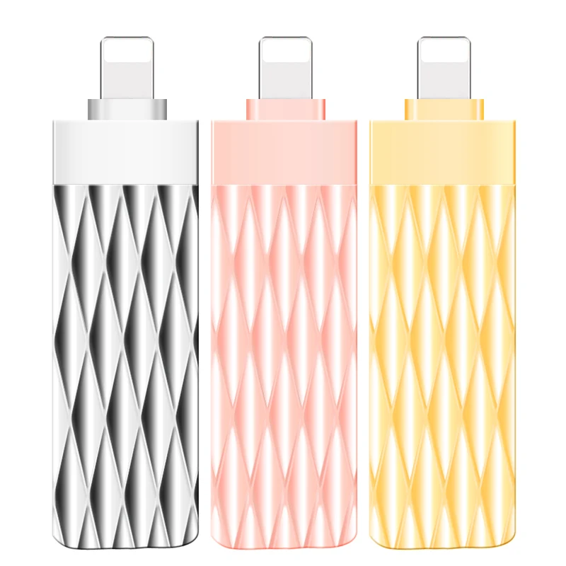 2018 USB флешка 3 0 для iphone 8/7/плюс 6 5 5S Ipad PC металлическая подвеска 128 ГБ 64 32 16 высокое