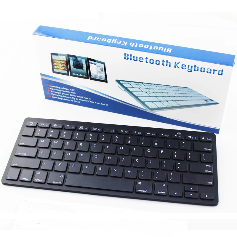 Cliry Bluetooth беспроводная клавиатура ультра тонкая для ПК Apple iPad ноутбука Android IOS