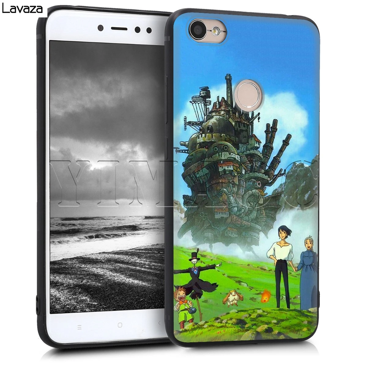 Lavaza Howls Moving Castle Case for Xiaomi Redmi Note 4A 4X 5 5A 6 6A 7 S2 Pro Go Prime Plus |