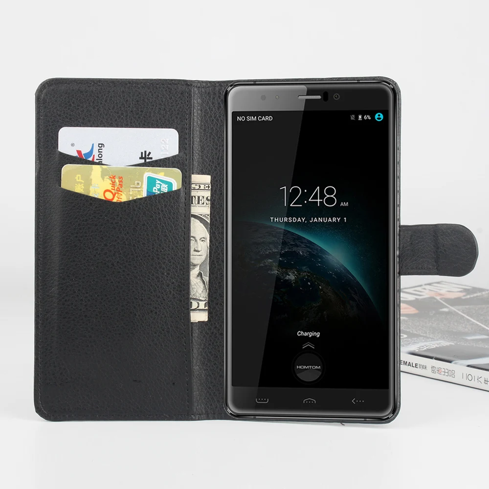 Чехол бумажник из искусственной кожи с откидной крышкой для THL T9 Pro 4000 T12 T6S T7 Роскошный чехол телефона