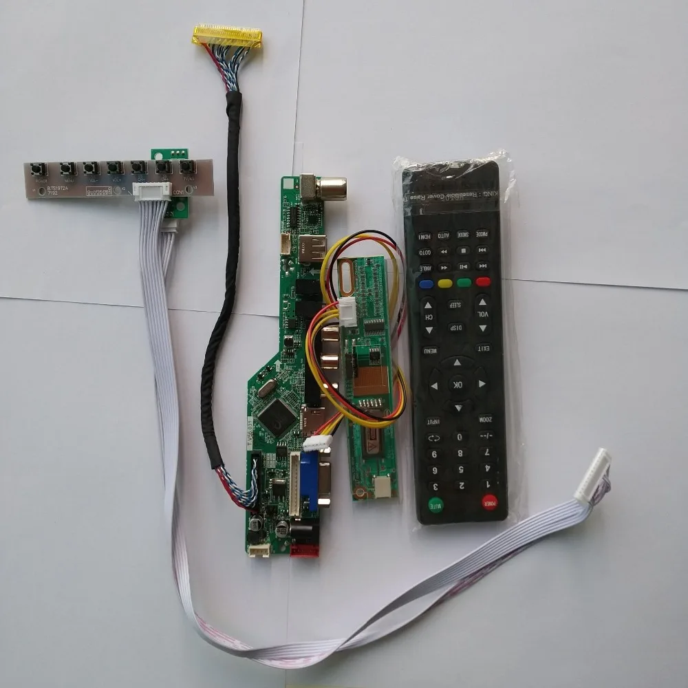 Latumab комплект для LM230WF3-SLL1 1920X1080 ТВ+ HDMI+ VGA+ USB ЖК светодиодный аудио экран контроллер драйвер платы
