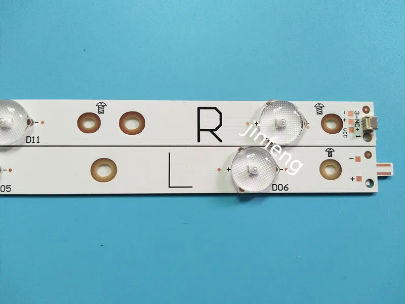 

LED strip 12 lamp For Sony 55"TV KDL-55W650D GJ-2K16-550-D712-S1-R GJ-2K16-550-D712-S1-L TPT550F2 FHBN20.K 01P13 01P12