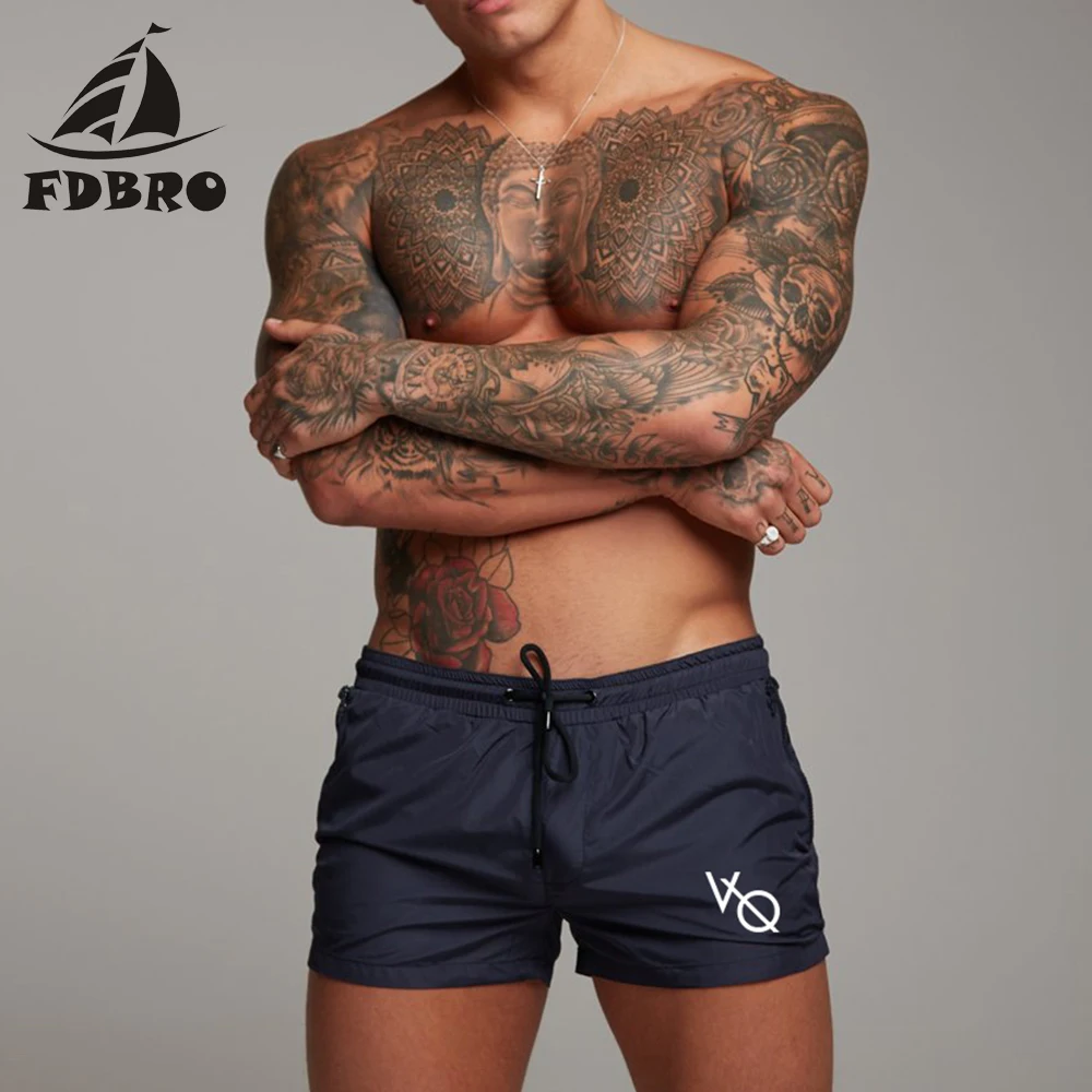 Фото Новые мужские плавки FDBRO 2021 сексуальный купальник одежда для плавания шорты