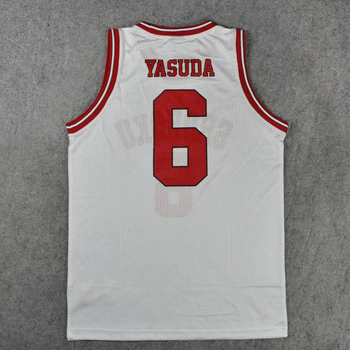 Костюм для косплея аниме Slam Dunk Shohoku из джерси с номером 6 Yasuharu Yasuda баскетбольной