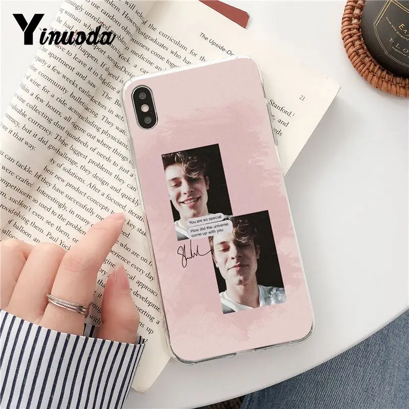 A13 Yinuoda певец Шон Мендес Magcon узор мягкий чехол для телефона из ТПУ по iPhone 6S, 6 plus, 7, 7 plus, 8, 8 Plus, X Xs Макс 5 5S XR - Цвет: A13