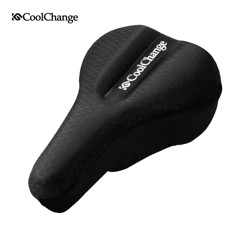 CoolChange велосипедное седло дышащая толстая губка MTB шоссейное Велосипедное