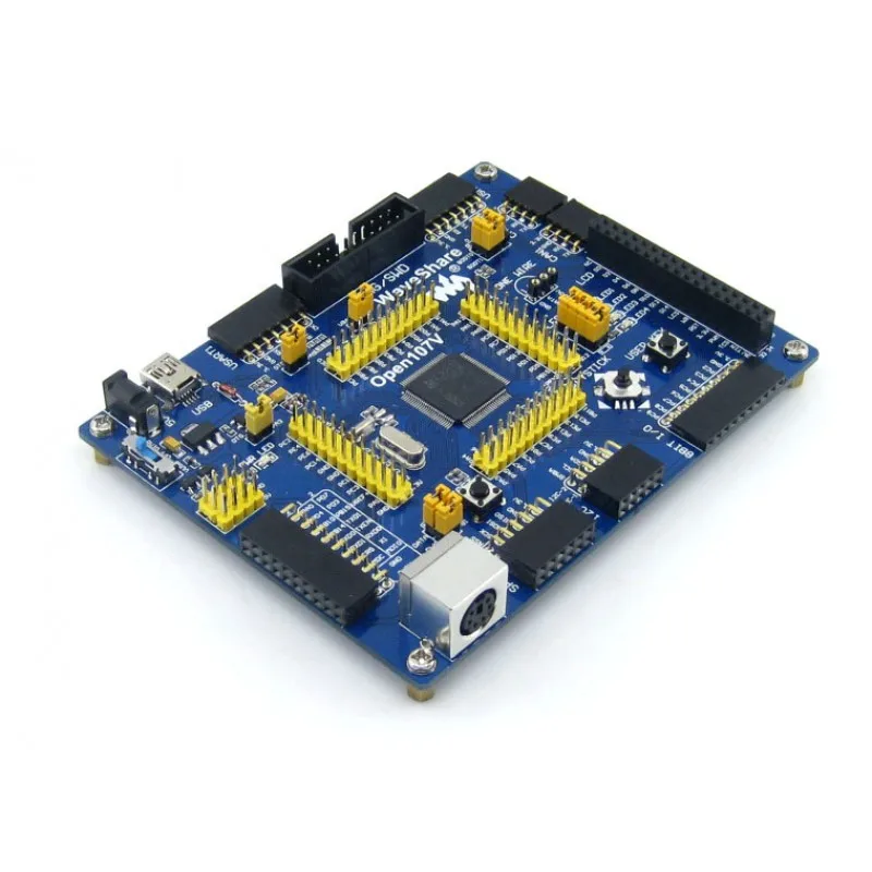 Плата для разработки Waveshare Open107V Standard STM32F107VCT6 STM32F107 ARM Cortex-M3 STM32 + модуль USB UART PL2303 |