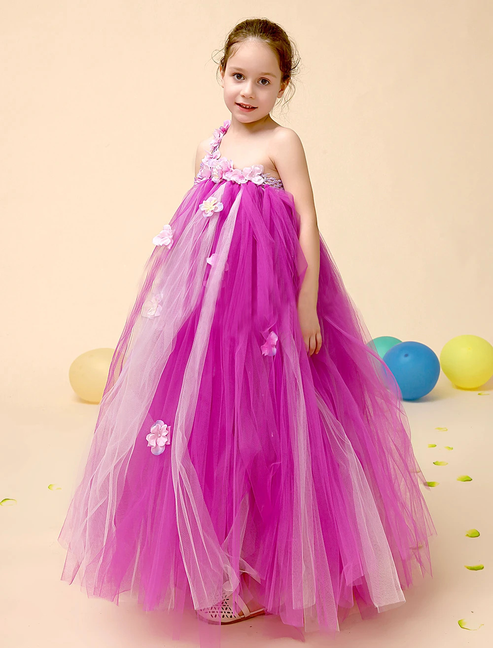 Toddler kids baby girl off shoulder dress princess pageant | Детская одежда и обувь