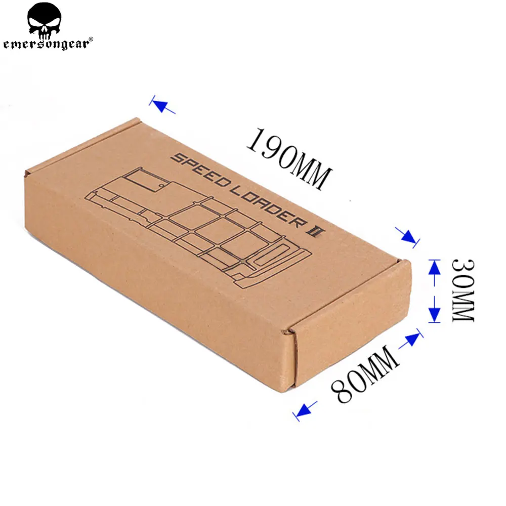 Emersongear Airfsoft BD 500rd BB скоростной погрузчик тактический военный box военные игры 5 56