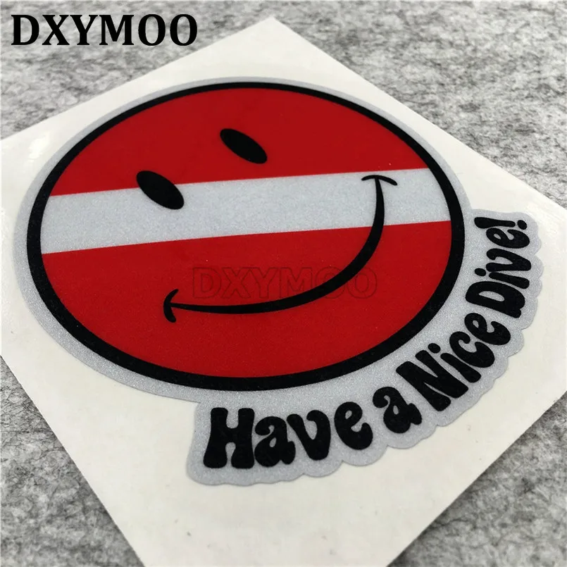 Автомобильные наклейки Smile Face с красивым погружением виниловые Стикеры для