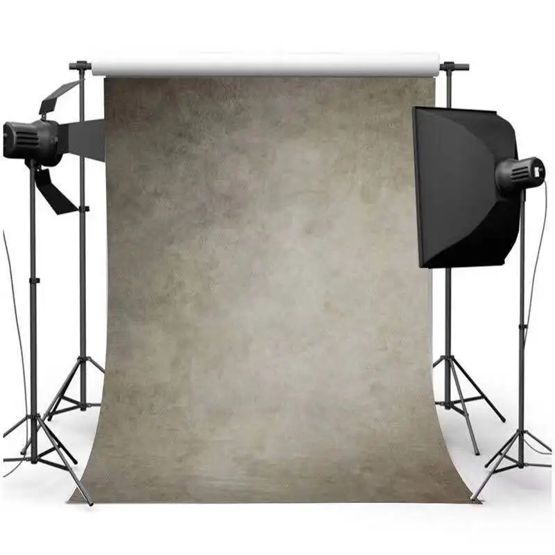 Mehofoto Photography Backdrop Newborn Baby Shower Vintage Solid Pure Grey Wall Art Background Photo | Электроника