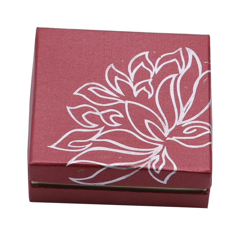 12 шт Золотой лотос коробка ювелирных изделий браслет кулон кольцо ожерелье