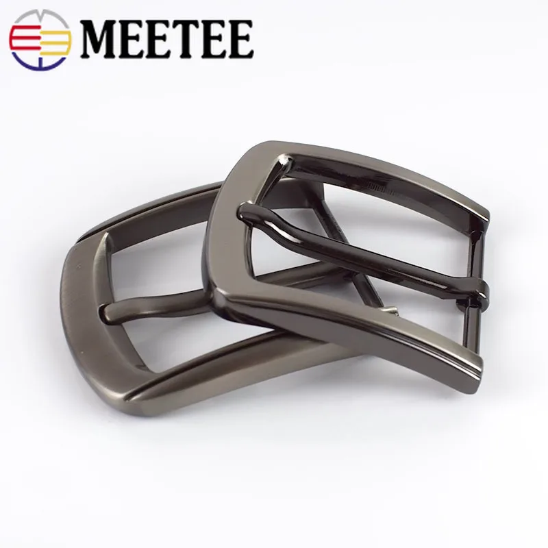 Meetee 5 шт. Модные металлические пряжки для мужского ремня Пряжка пояса ширина 38 39