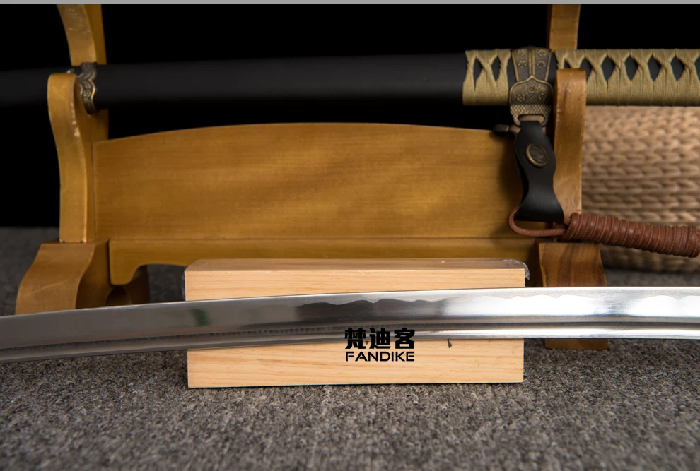 Handmade Japanese officer saber Samurai Katana Sword Full Tang Tachi Very Sharp Steel Blade | Дом и сад