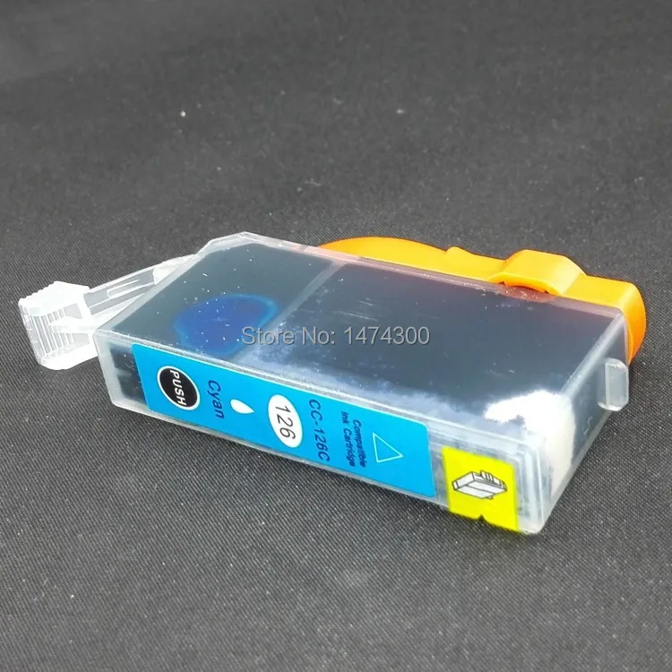 XIMO PGI 125BK C M Y Совместимый чернильный картридж для PIXMA MG5210/MG6110/IP4810/IX6510/MG 6210/MG 5310/iP 4910 и