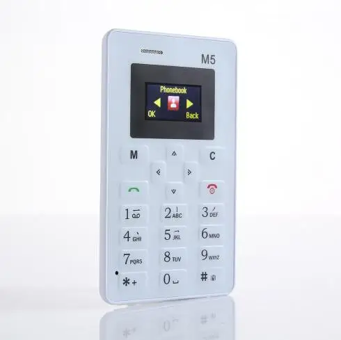 GSM 850/900/1800/1900 МГц 4 5 мм ультра тонкий M5 sim карты телефон карман мини Dual Band Мобильные