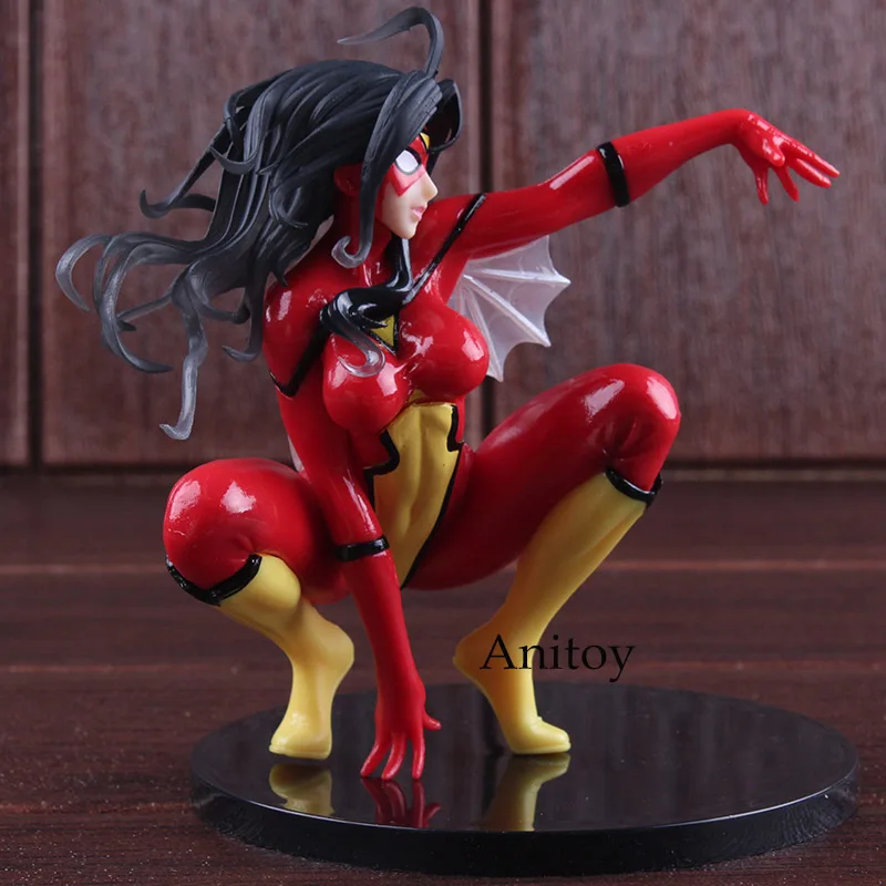 Фигурки Marvel Kotobukiya Bishoujo статуя женщина-паук фигурка женщины-паука ПВХ Коллекционные Фигурки Модель игрушки