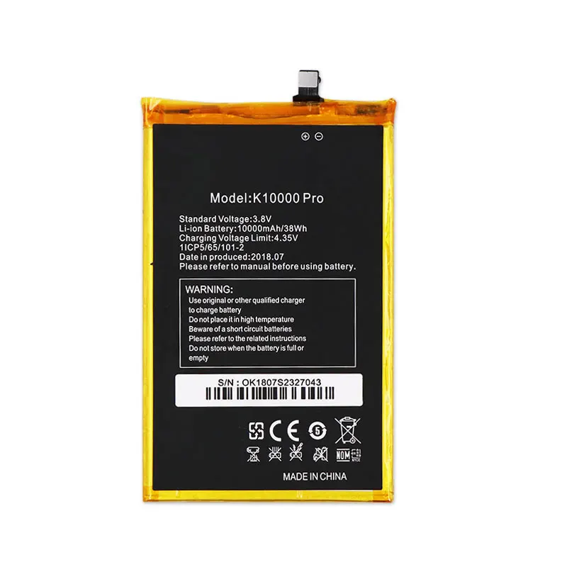 Аккумулятор Mcdark для Oukitel K10000 pro сменный аккумулятор большой емкости 10000 мАч