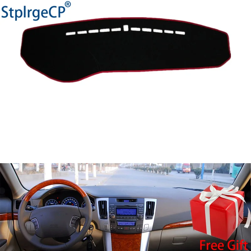 Коврик на приборную панель для HYUNDAI sonata NF NFC 2009 защитный коврик защиты от теней