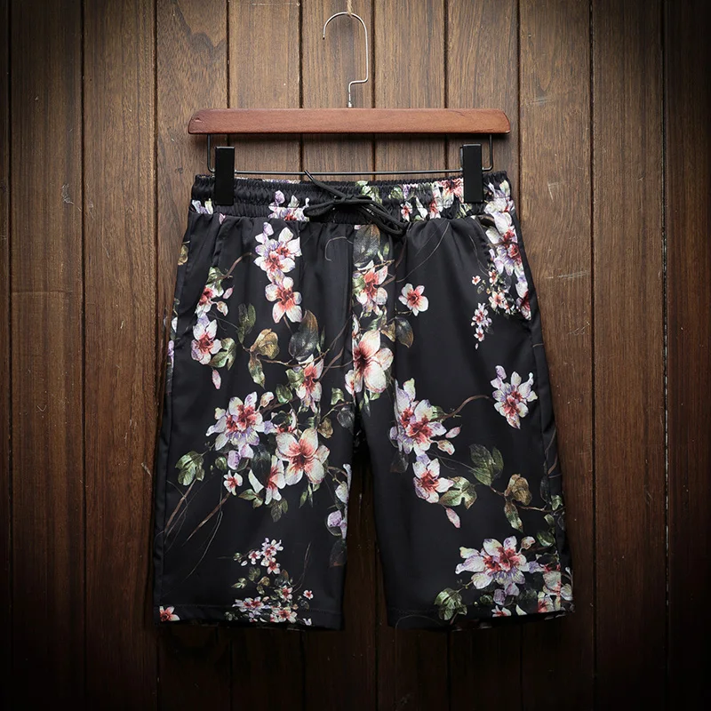 Мужские шорты для бега новые летние пляжные мужские быстросохнущие повседневные