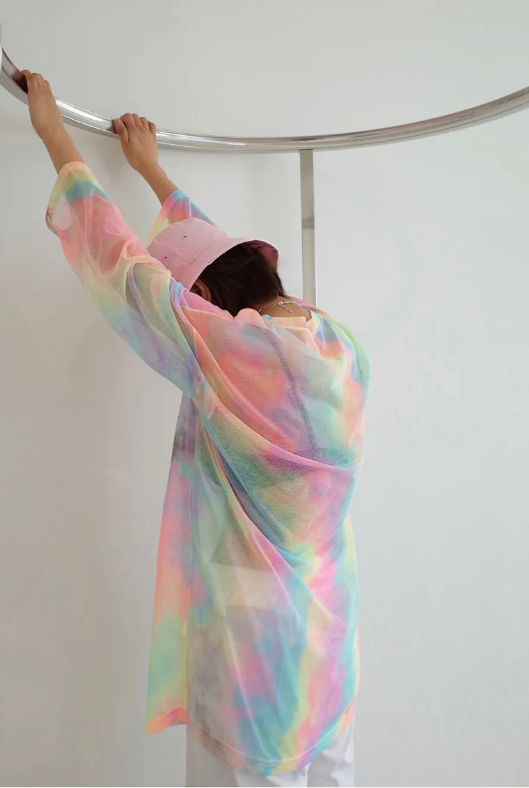 Прозрачная Футболка с длинным рукавом для женщин | Женская одежда