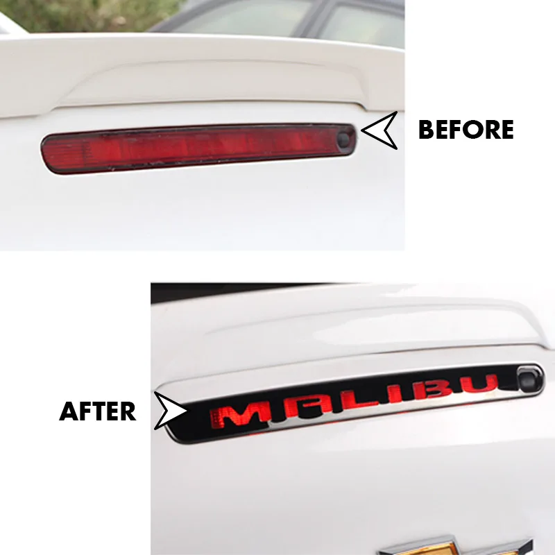 Для 2013 2014 2015 2016 CHEVROLET MALIBU задние фонари стоп лампы накладка наклейка авто