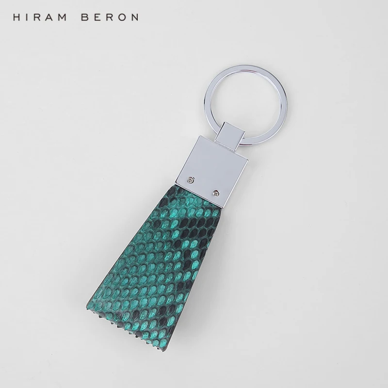Вешалка для ключей Hiram Beron органайзер в виде змеиной кожи подлинный мужской