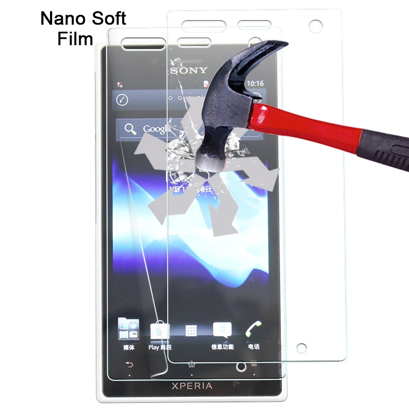 Высокое качество Взрывозащитная нанопленка для Sony Ericsson Xperia Arc S LT26W 4 3