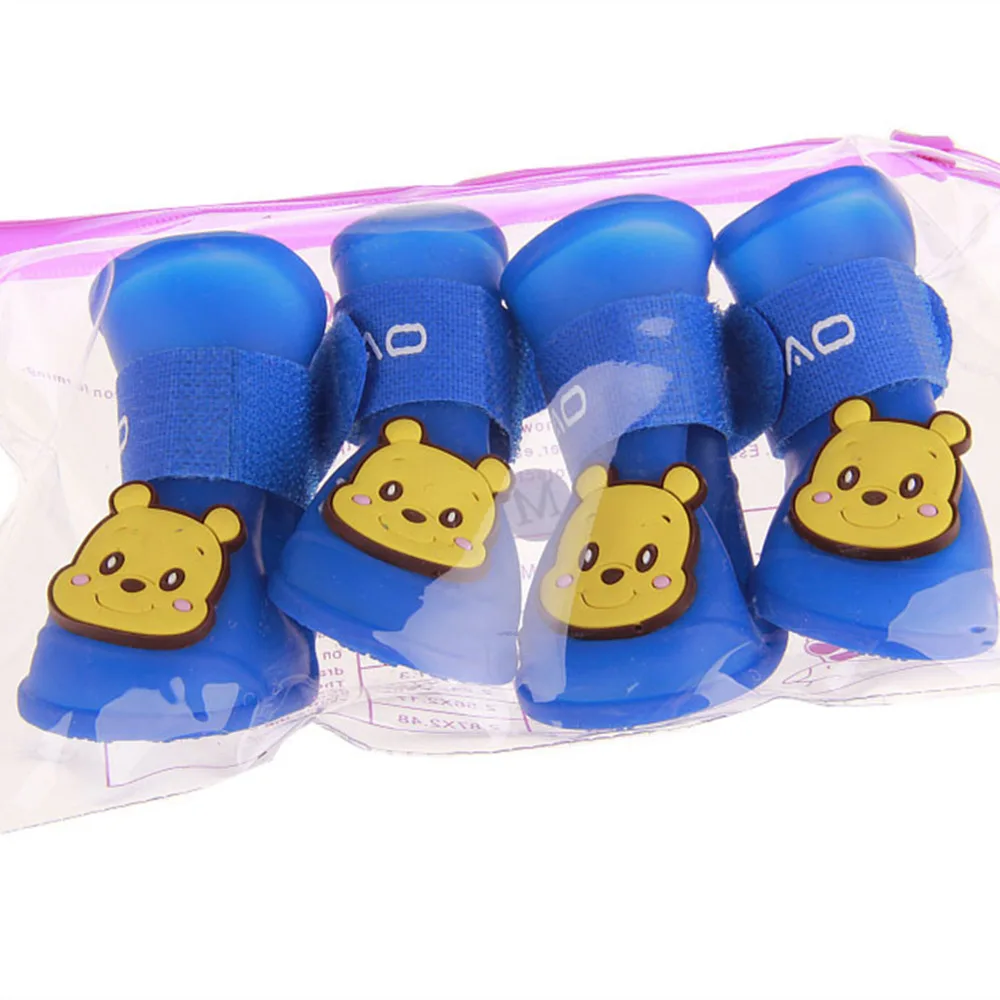 KEMISIDI сапоги из силикагеля для домашних животных водонепроницаемые ботинки собак