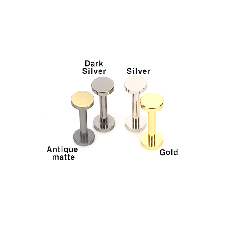 Аксессуары в форме гантели версии 2 (размер крышки 8 мм) кожаные аксессуары сделай