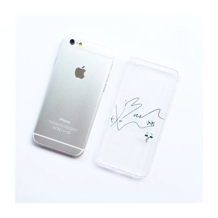 BZWGL бренд EXO baekhyun Подпись ТПУ Мягкий Прозрачный чехол для телефона iPhone X 5S 6 6s 7 8 Plus |