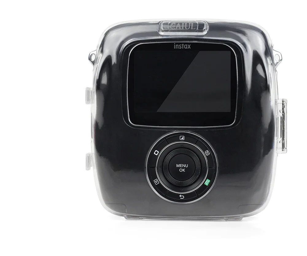 Fujifilm Instax Square SQ10 Кристальный чехол для камеры ПВХ прозрачный ремешок защитная