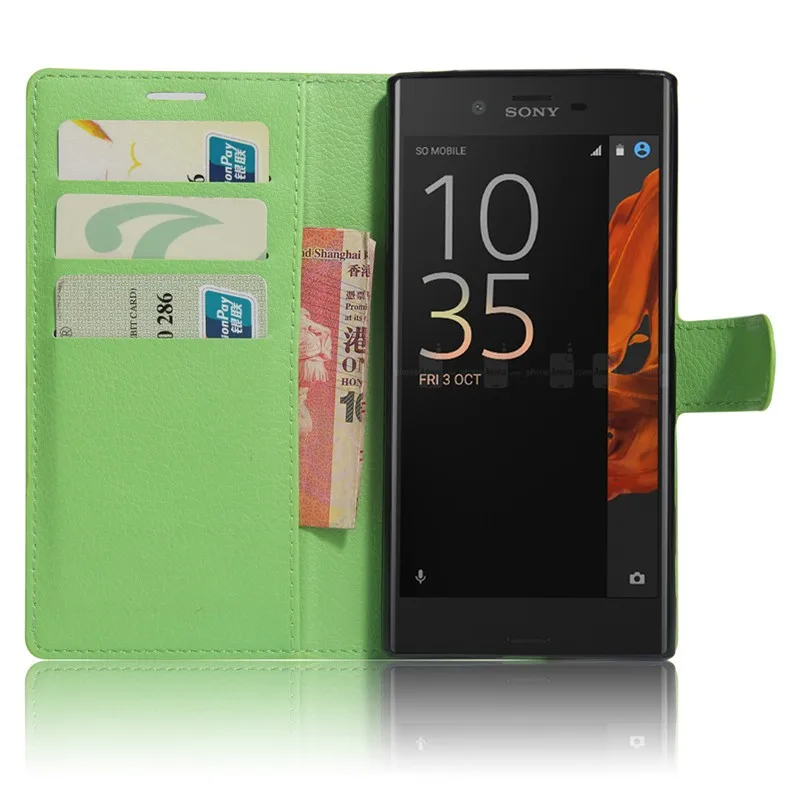 Wallet Case Cover For Sony Xperia XZ Dual F8331 F8332 5.2'' inch Flip Leather Case Protective Mobile Phone Coque Funda Card Slot