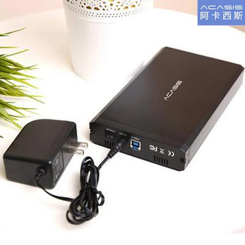 Высокое качество ACASIS USB 3,0 HDD корпус жесткого диска SATA Интерфейс 3,5 дюймов 2,5 дюйма Жесткий диск чехол алюминиевый чехол для корпуса жесткого диска Поддержка 6 ТБ