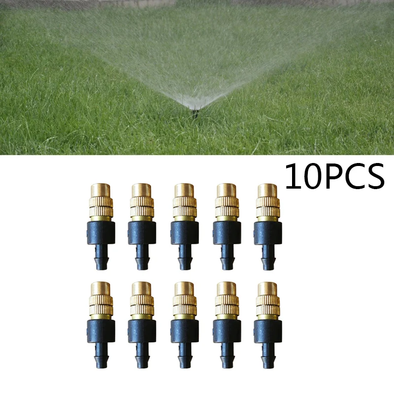 10X Резьбовая латунь для систем увлажнения и туманообразования насадка орошения