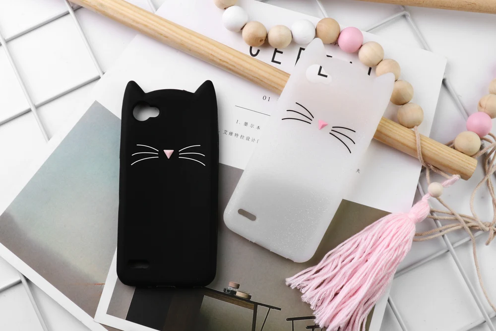 Силиконовый мягкий чехол для телефона для LG G6 G7 чехол ThinQ милые борода кошка ухо чехлы с принтом из мультфильма для LG G7 ThinQ G6 Plus Чехлы Защитные