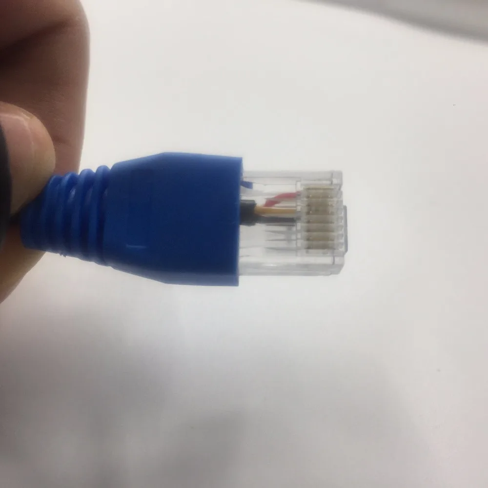 Бесплатная доставка 2 шт. оригинальный ds18b20 датчик температуры с RJ45 6*50 мм Даллас
