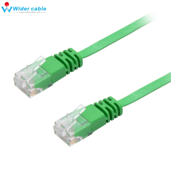 Лучшая цена 1 м сетевой кабель Ethernet Cat6 RJ45 тонкий высокоскоростной плоский UTP витая