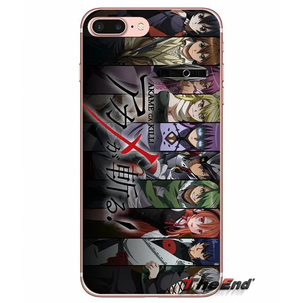 For Samsung Galaxy S3 S4 S5 MINI S6 S7 edge S8 Plus Note 2 3 4 5 Grand Core Prime Akame Ga Kill Anime zerochan Manga Case | Мобильные