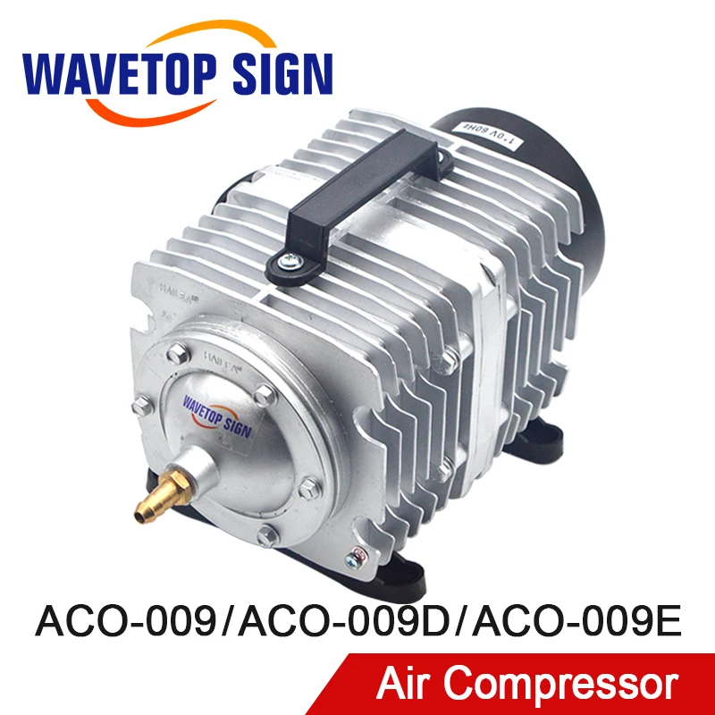 Воздушный компрессор WaveTopSign ACO-009 120 Вт/ACO-009D 135 Вт/ACO-009E 160 Вт воздушный насос для CO2 лазерной гравировки и резки
