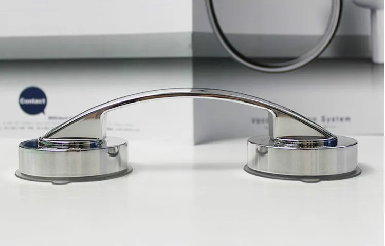 

Pull/Push Silver Suction Bathroom Door Handle Safety Grip Rail Anti-Slip Grip Rail Bathroom Accessories Safety Grip Handle